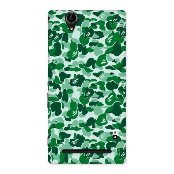Colorful Camouflage Back Case for Sony Xperia T2