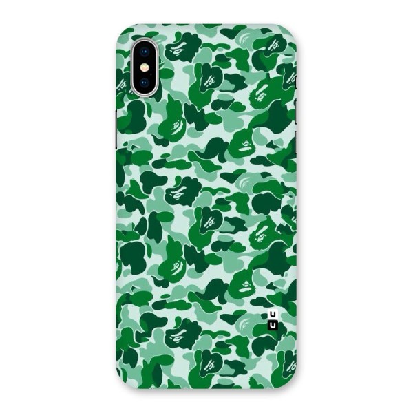 Colorful Camouflage Back Case for iPhone XS