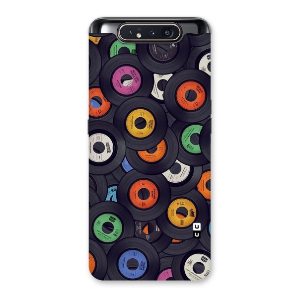 Colorful Disks Back Case for Galaxy A80