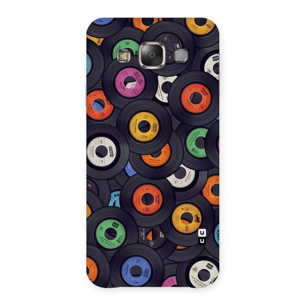 Colorful Disks Back Case for Galaxy E7