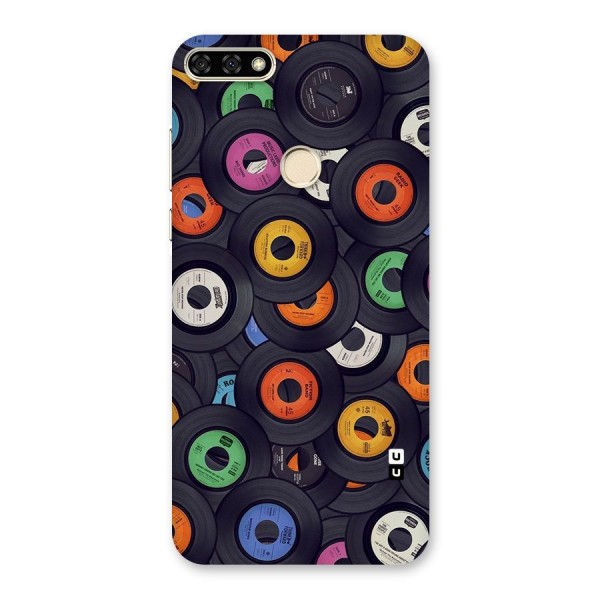 Colorful Disks Back Case for Honor 7A