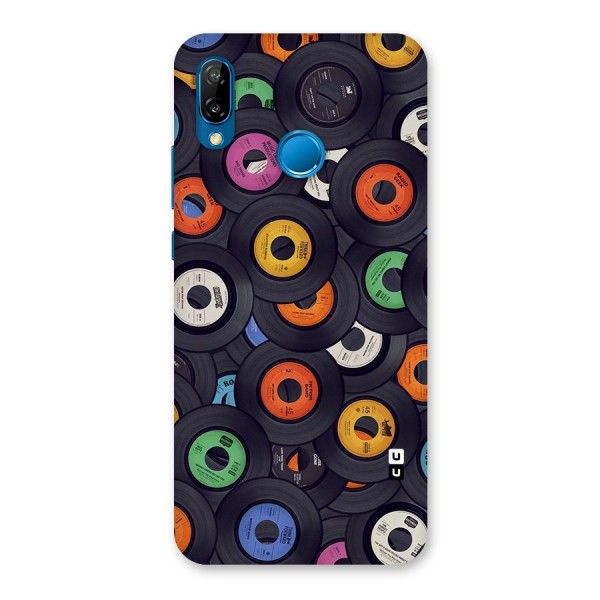 Colorful Disks Back Case for Huawei P20 Lite