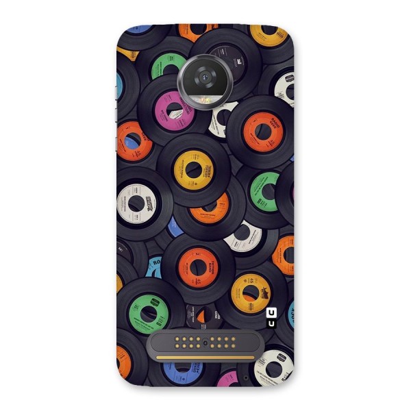 Colorful Disks Back Case for Moto Z2 Play