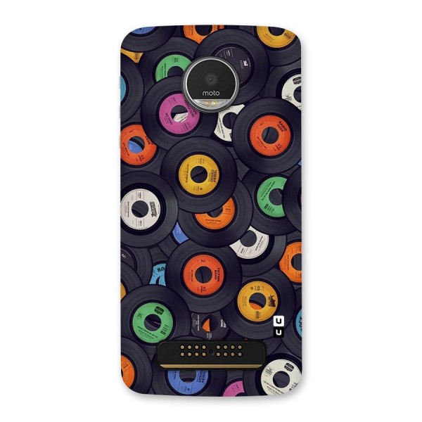 Colorful Disks Back Case for Moto Z Play