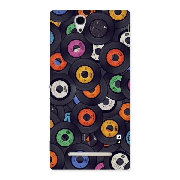 Colorful Disks Back Case for Sony Xperia C3