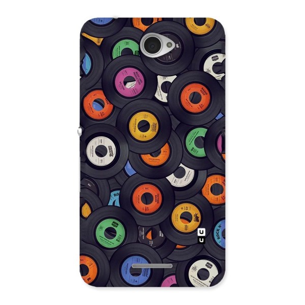 Colorful Disks Back Case for Sony Xperia E4