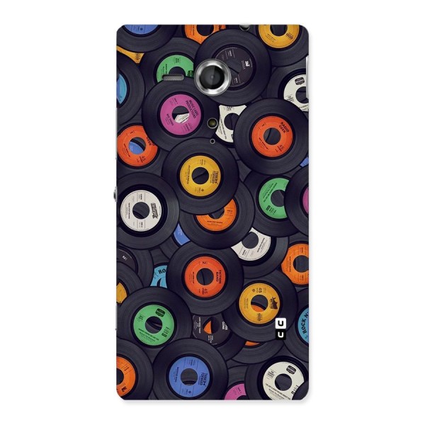 Colorful Disks Back Case for Sony Xperia SP