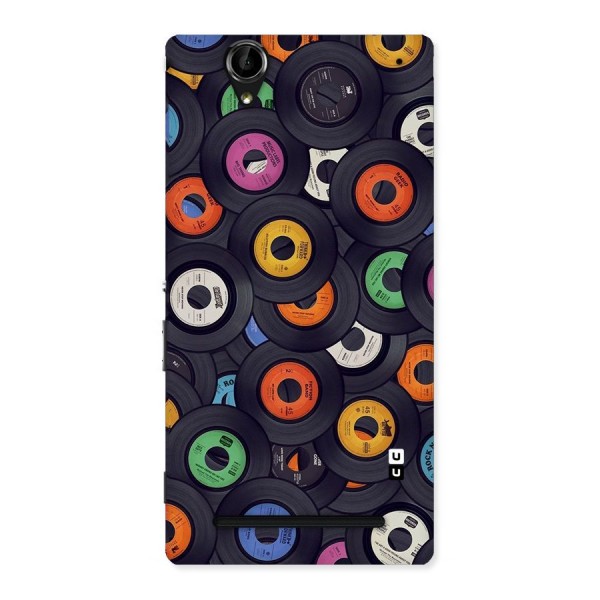 Colorful Disks Back Case for Sony Xperia T2
