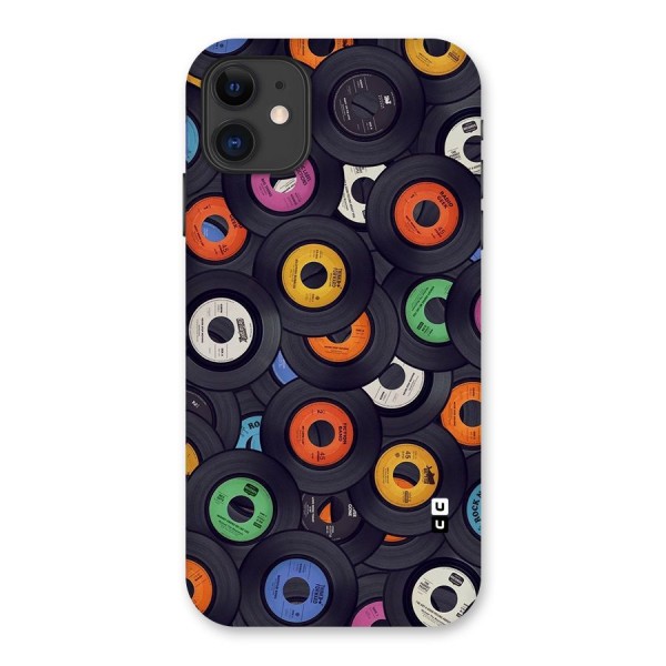 Colorful Disks Back Case for iPhone 11