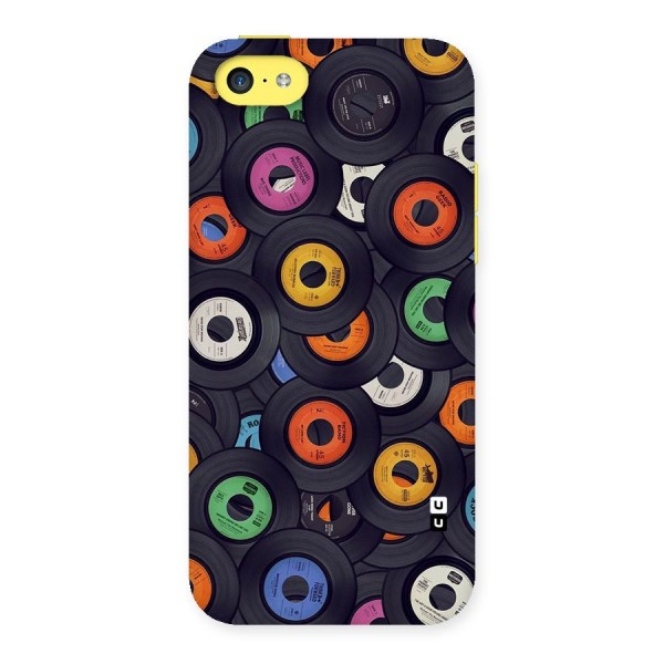 Colorful Disks Back Case for iPhone 5C