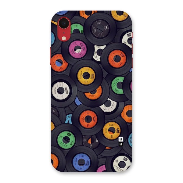 Colorful Disks Back Case for iPhone XR