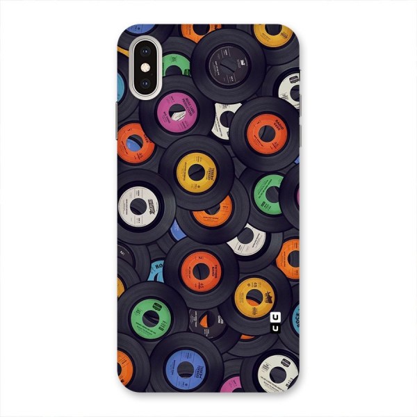 Colorful Disks Back Case for iPhone XS Max