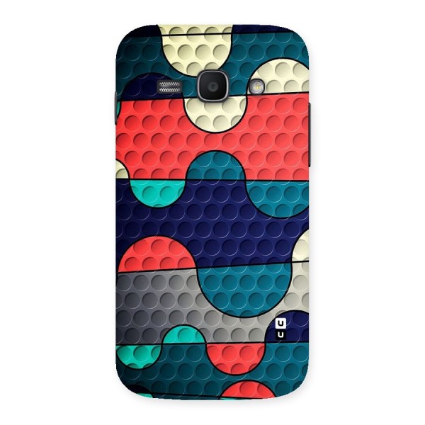 Colorful Puzzle Design Back Case for Galaxy Ace 3
