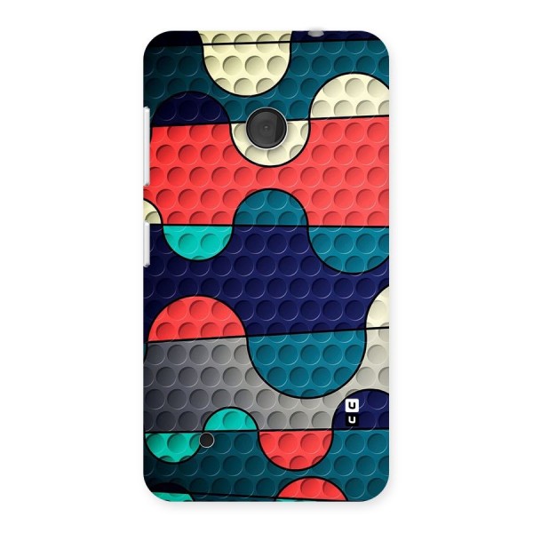 Colorful Puzzle Design Back Case for Lumia 530