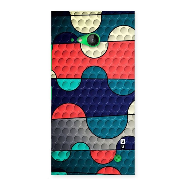 Colorful Puzzle Design Back Case for Lumia 730