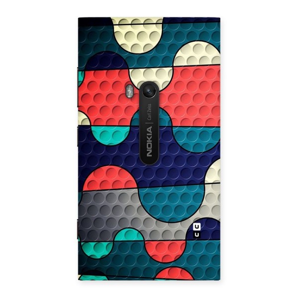 Colorful Puzzle Design Back Case for Lumia 920