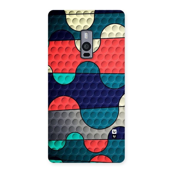 Colorful Puzzle Design Back Case for OnePlus Two