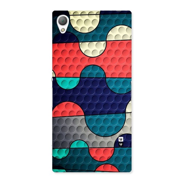 Colorful Puzzle Design Back Case for Sony Xperia Z3