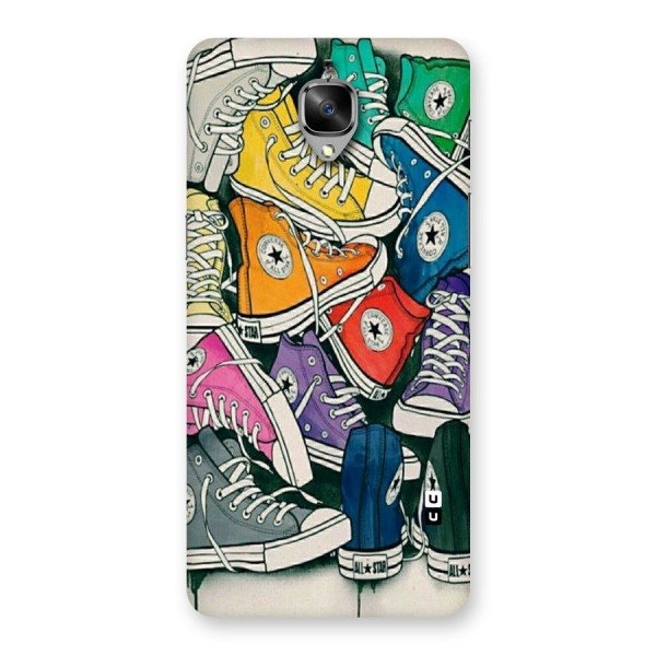 Colorful Shoes Back Case for OnePlus 3