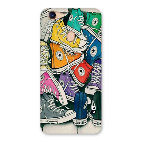 Colorful Shoes Back Case for Oppo F5