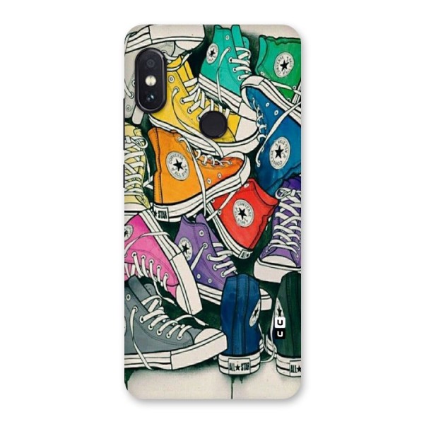 Colorful Shoes Back Case for Redmi Note 5 Pro