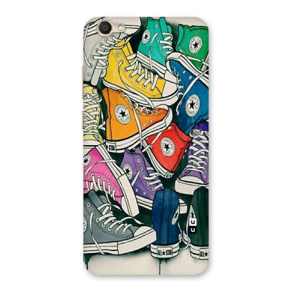 Colorful Shoes Back Case for Vivo Y67