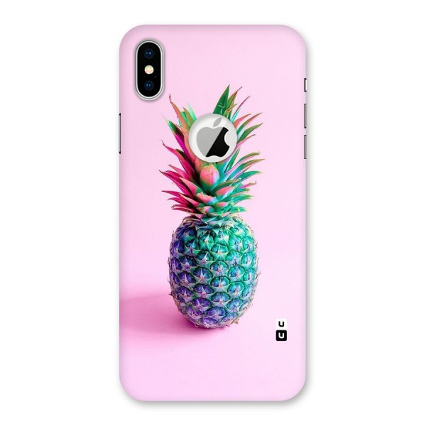 Colorful Watermelon Back Case for iPhone X Logo Cut