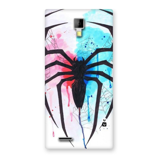 Colorful Web Back Case for Micromax Canvas Xpress A99