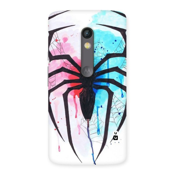 Colorful Web Back Case for Moto X Play