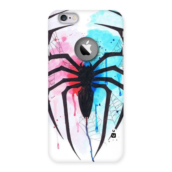 Colorful Web Back Case for iPhone 6 Logo Cut
