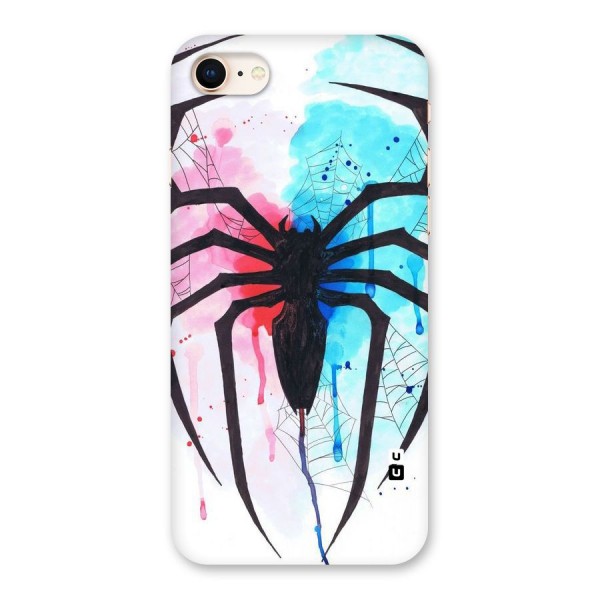 Colorful Web Back Case for iPhone 8