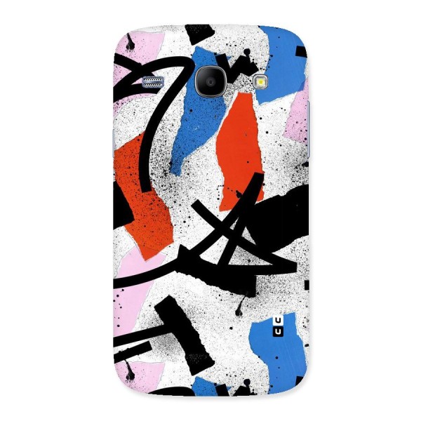 Coloured Abstract Art Back Case for Galaxy Core