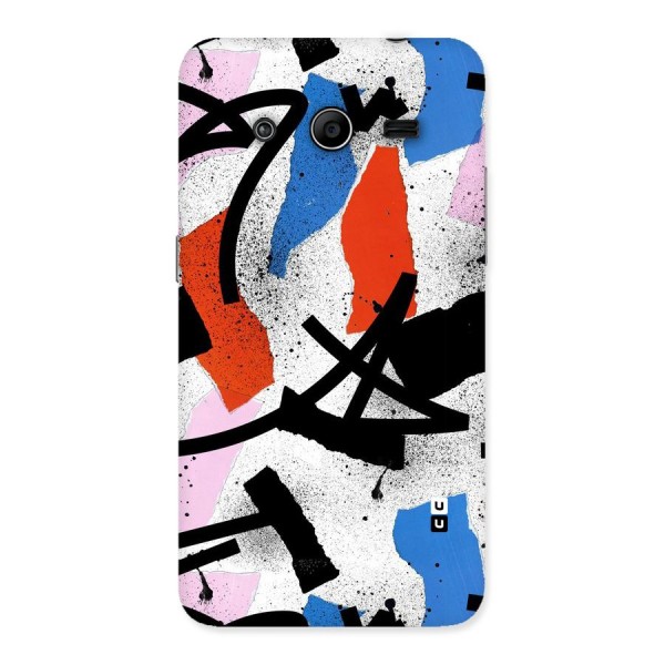 Coloured Abstract Art Back Case for Galaxy Core 2