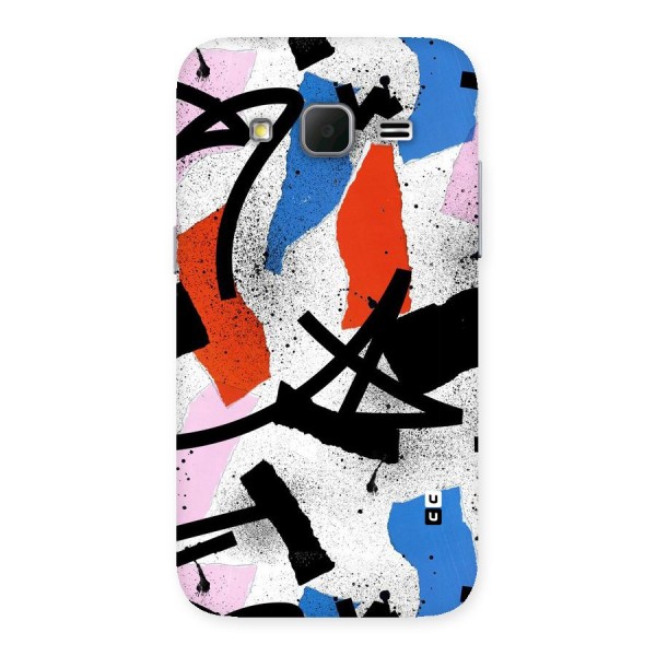 Coloured Abstract Art Back Case for Galaxy Core Prime