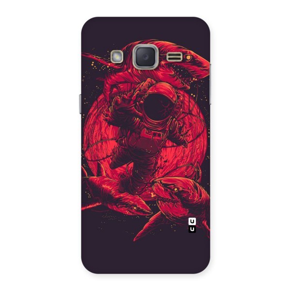 Coloured Spaceman Back Case for Galaxy J2