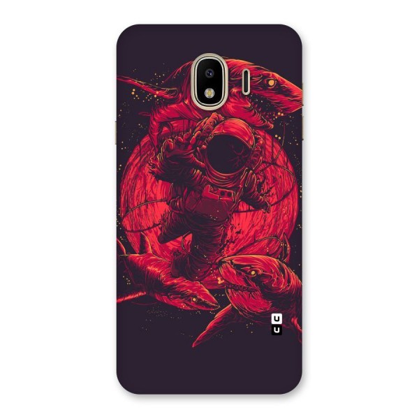 Coloured Spaceman Back Case for Galaxy J4