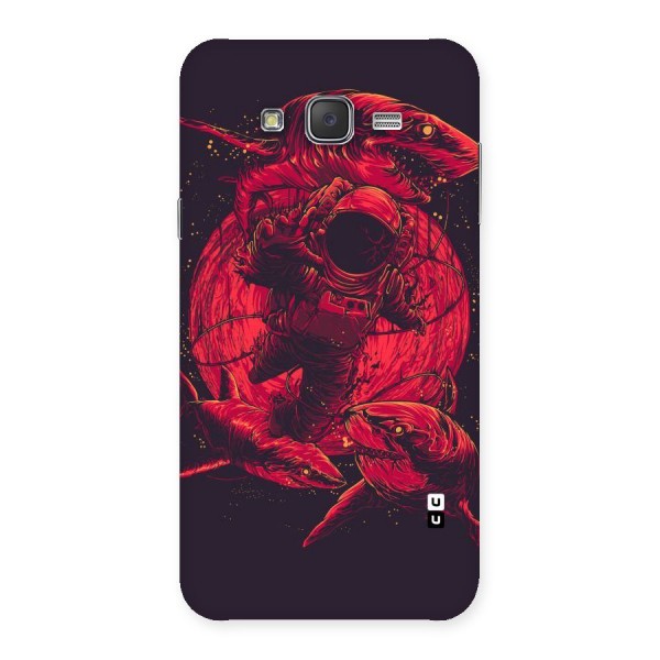Coloured Spaceman Back Case for Galaxy J7