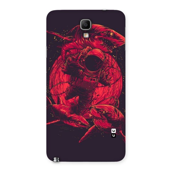 Coloured Spaceman Back Case for Galaxy Note 3 Neo