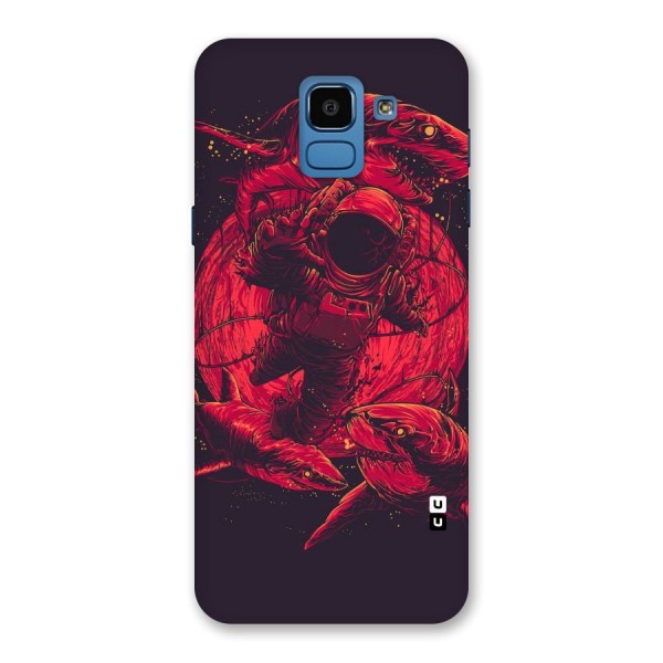 Coloured Spaceman Back Case for Galaxy On6