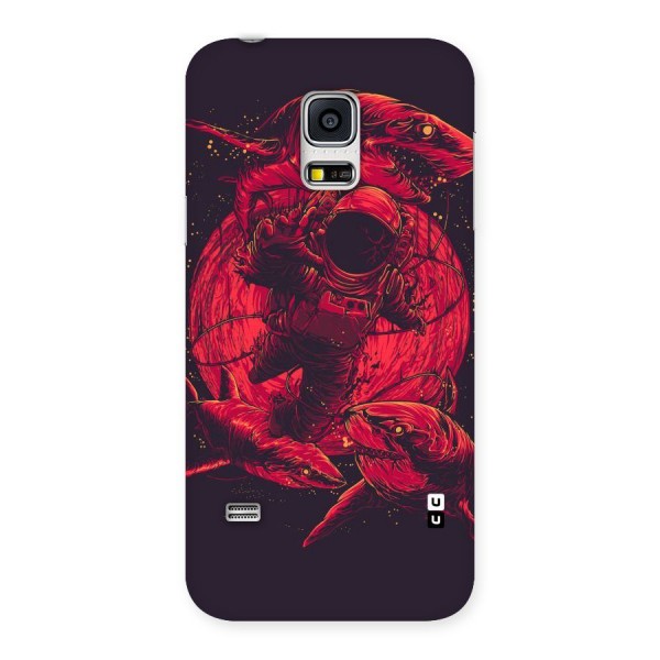 Coloured Spaceman Back Case for Galaxy S5 Mini
