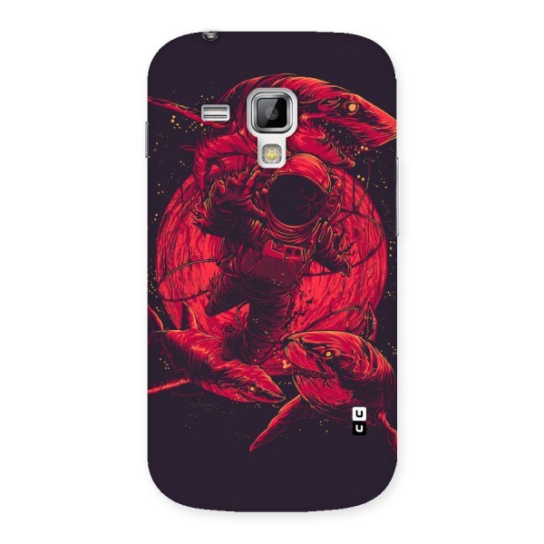 Coloured Spaceman Back Case for Galaxy S Duos