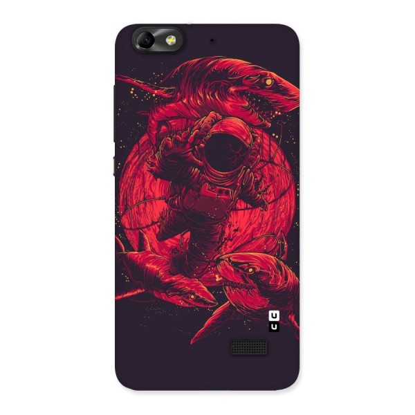 Coloured Spaceman Back Case for Honor 4C