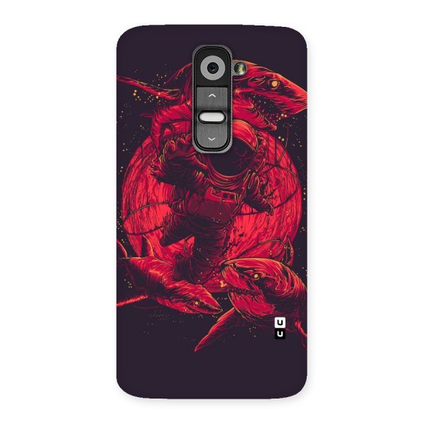 Coloured Spaceman Back Case for LG G2