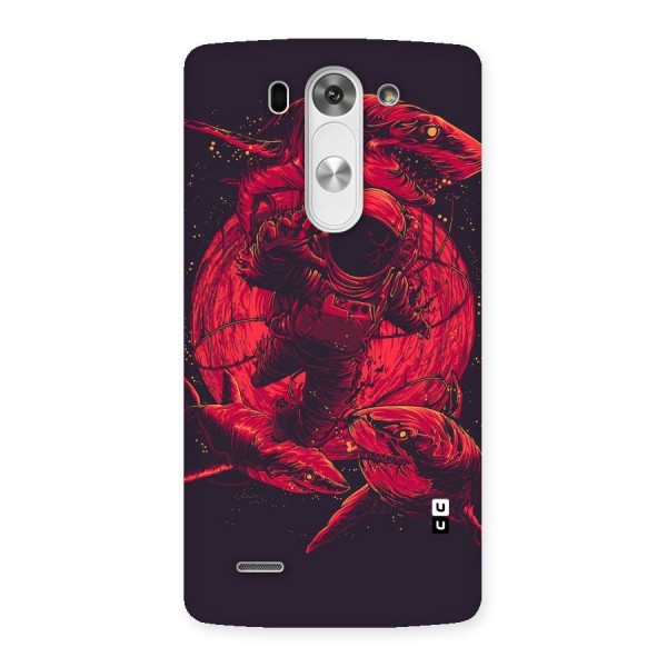 Coloured Spaceman Back Case for LG G3 Beat