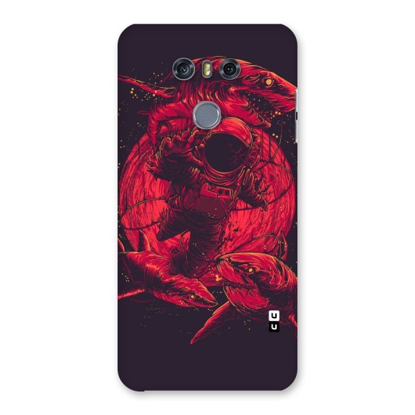 Coloured Spaceman Back Case for LG G6