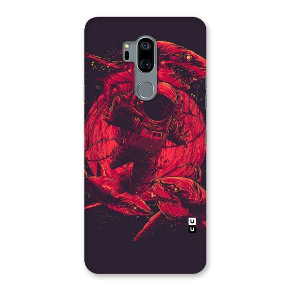 Coloured Spaceman Back Case for LG G7