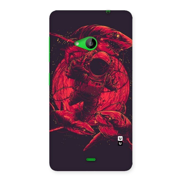 Coloured Spaceman Back Case for Lumia 535