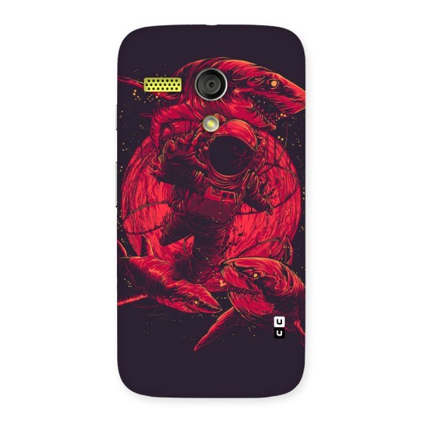 Coloured Spaceman Back Case for Moto G
