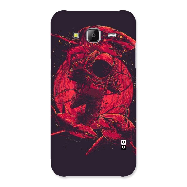 Coloured Spaceman Back Case for Samsung Galaxy J2 Prime