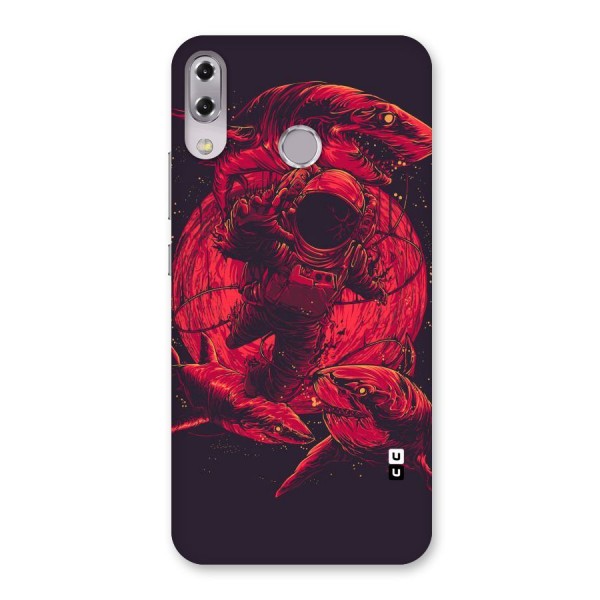 Coloured Spaceman Back Case for Zenfone 5Z
